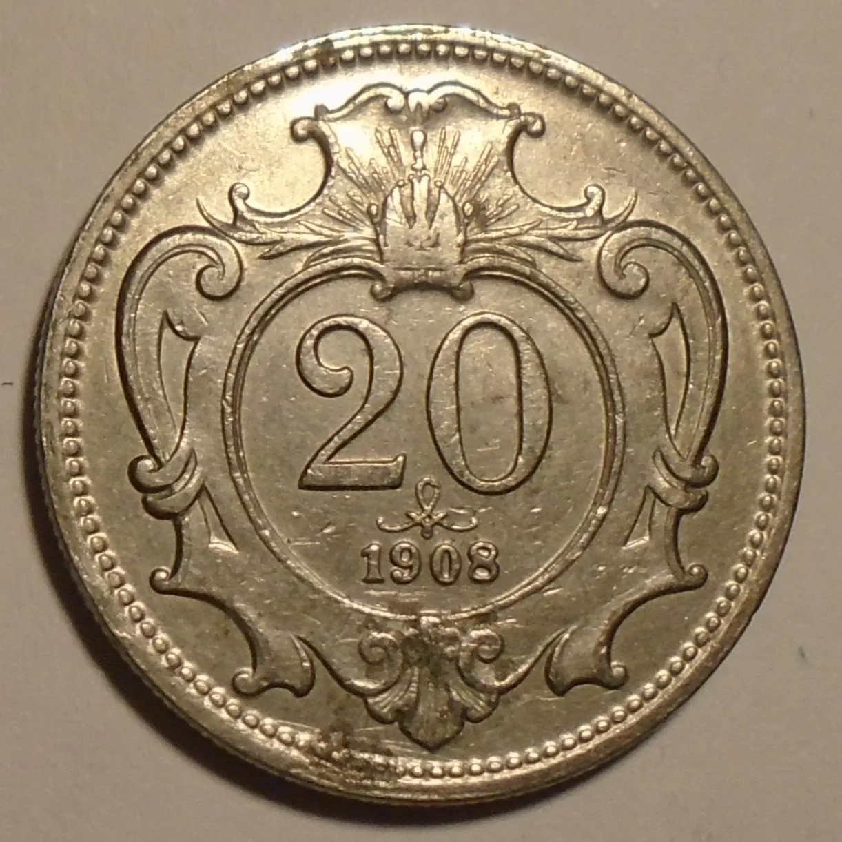 Rakousko 20 Haléř 1907