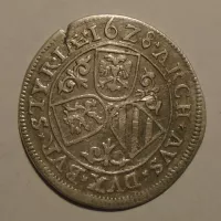 Rakousko Gratz 3 Krejcar 1628 Ferdinand II.