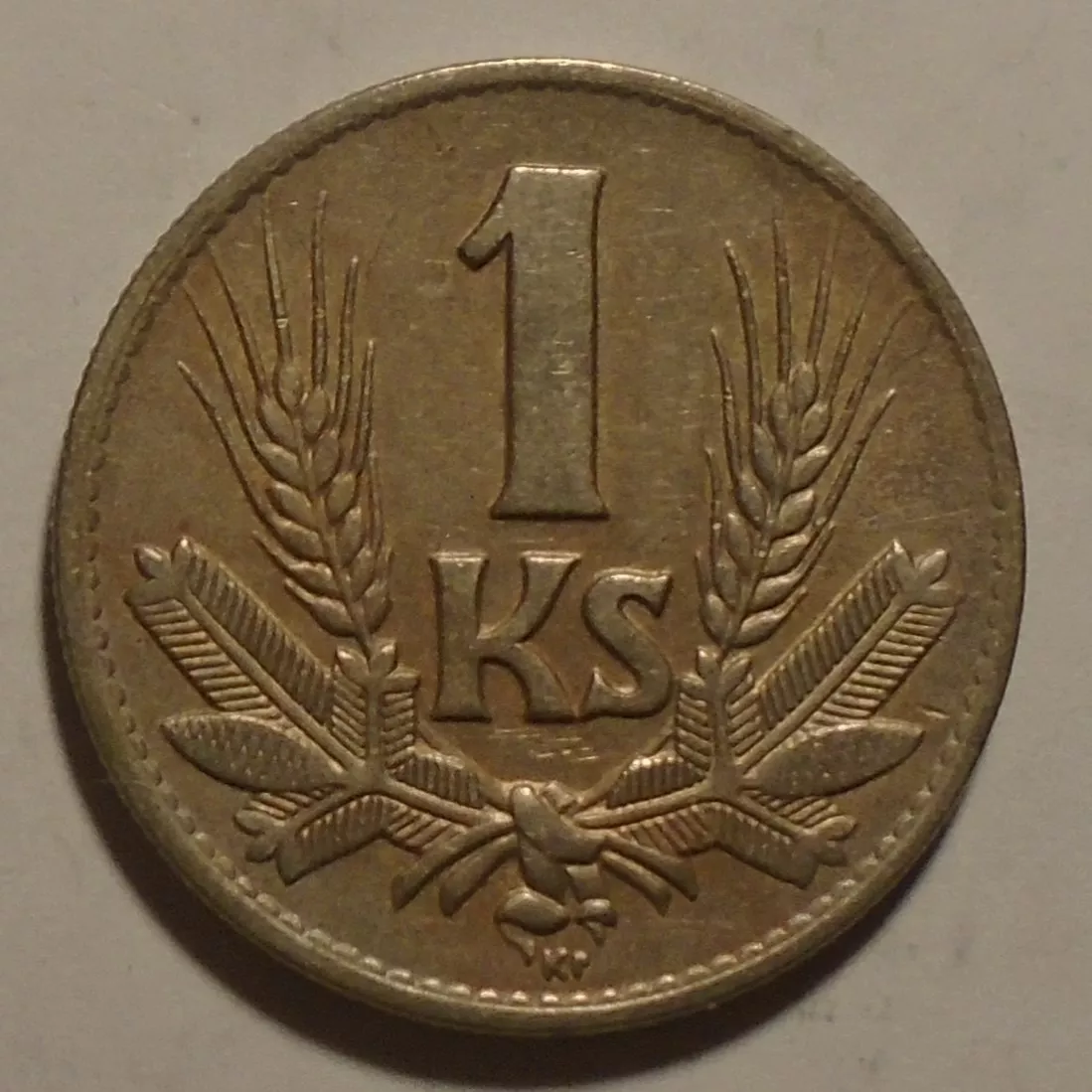 Slovensko 1 Koruna 1941 pěkná