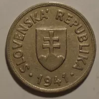 Slovensko 50 Haléř 1941 stav