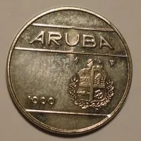 Aruba 25 Cent 1999