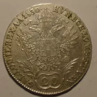 Čechy 20 Krejcar 1830 C František II.