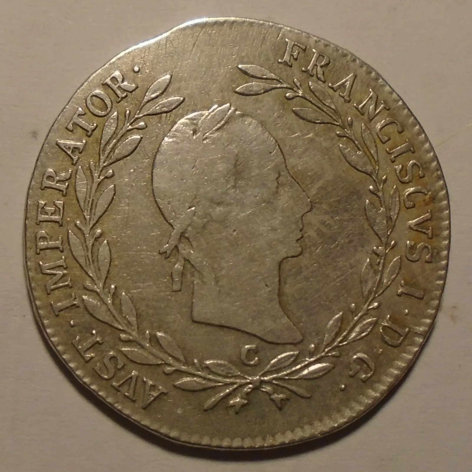 Čechy 20 Krejcar 1830 C František II.