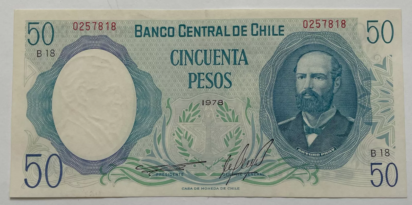 Chile 50 Pesos 1978