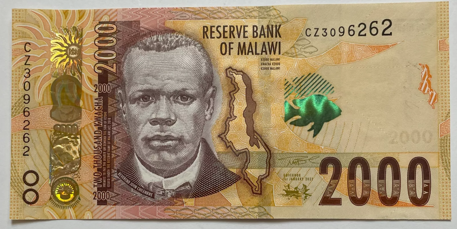 Malawi 1000 Kwachna 2021