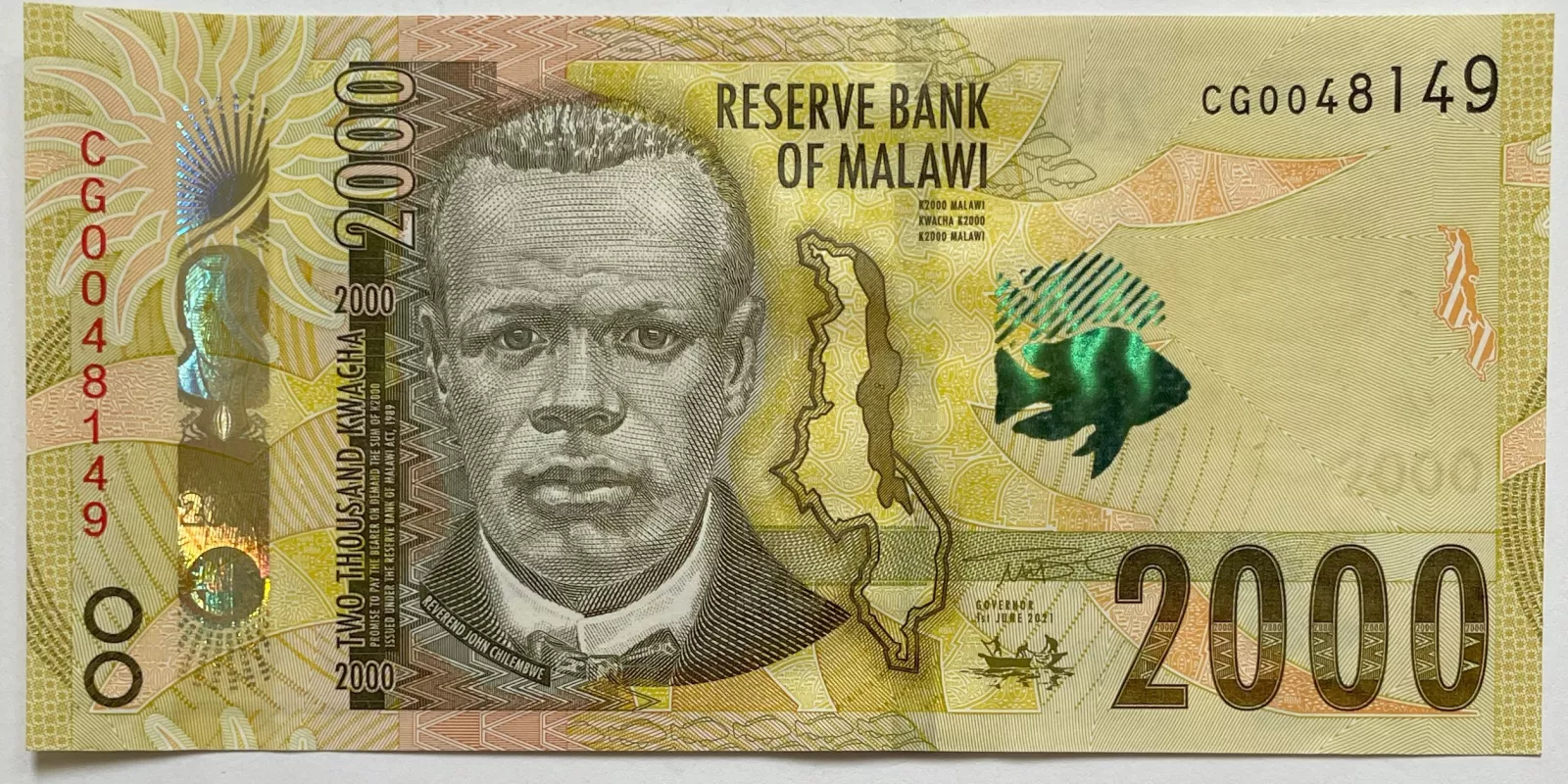 Malawi 2000 Kwachna 2022