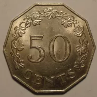 Malta 50 Cent 1972