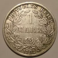 Německo 1 Marka 1902A