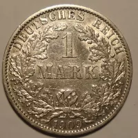 Německo 1 Marka 1909A
