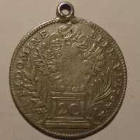 Rakousko Vídeň 20 Krejcar 1764 Frant. Lotrin.