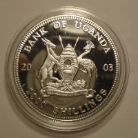 Uganda 1000 Schilling 2003