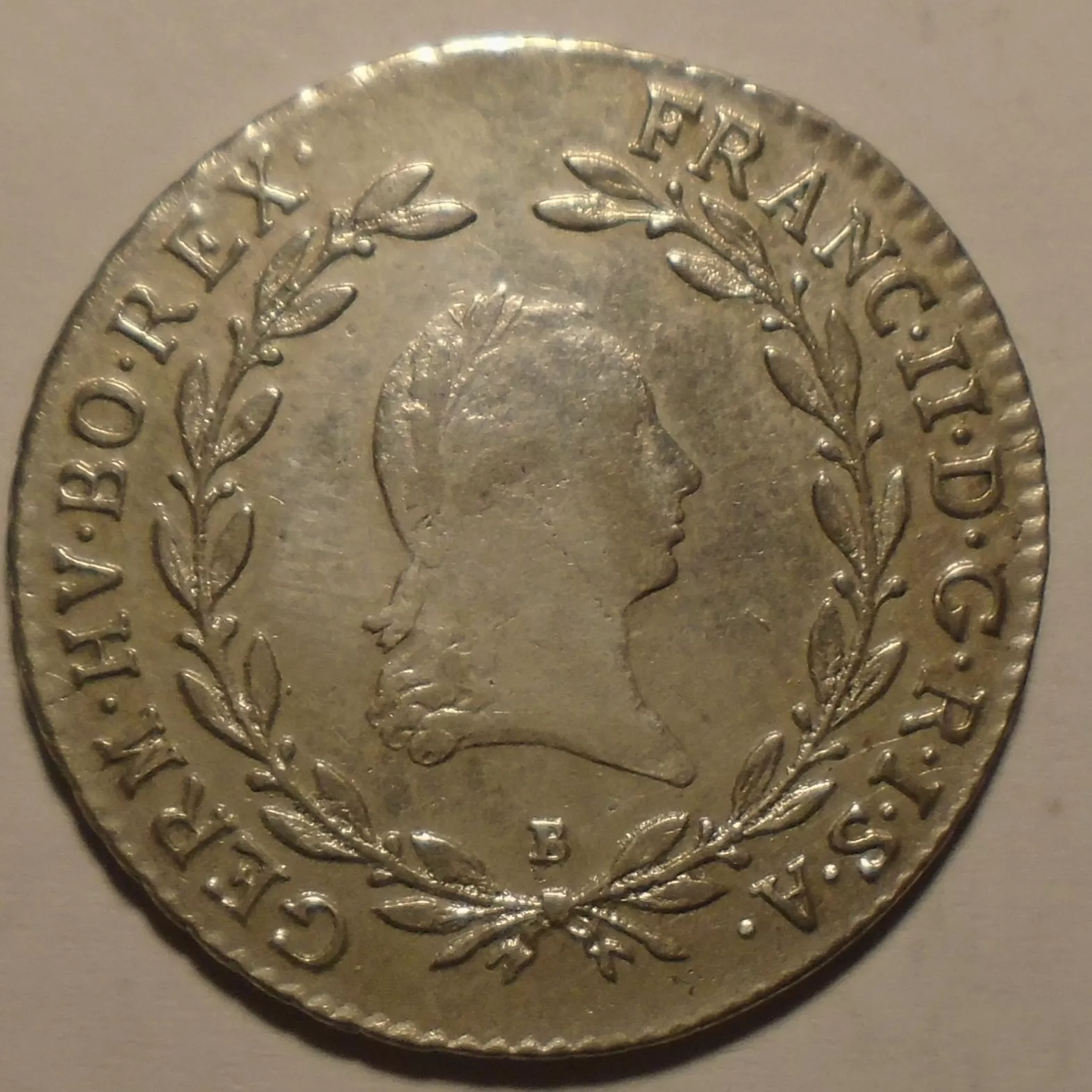 Uhry 20 Krejcar 1796 B František II.