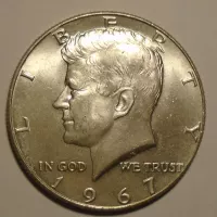 USA 1/2 Dolar 1967