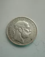 1 Koruna, 1893 KB Uhry