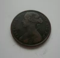 1 Penny, 1863, Anglie