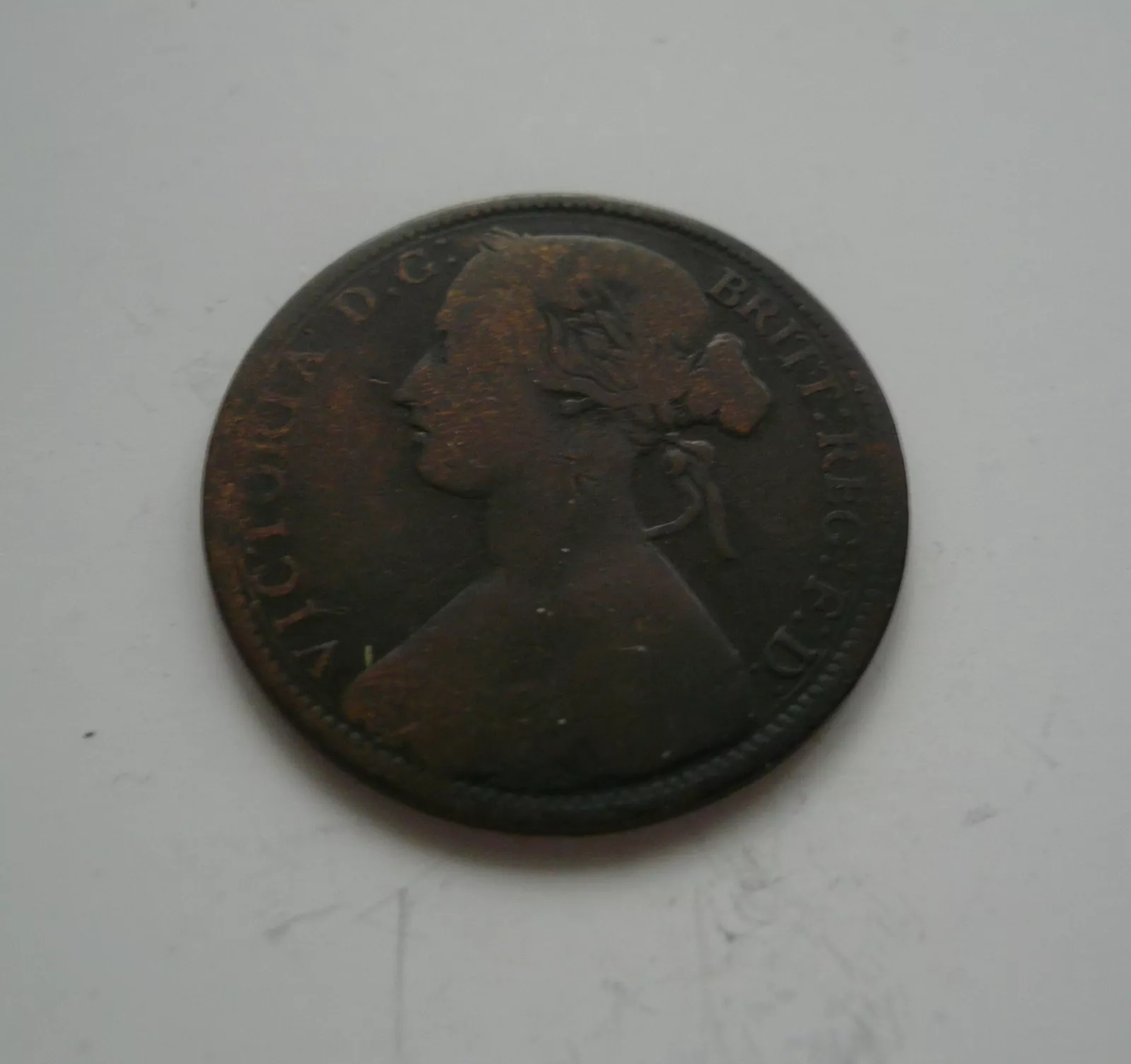 1 Penny, 1865, Anglie