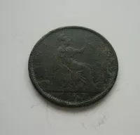 1 Penny, 1867, Anglie