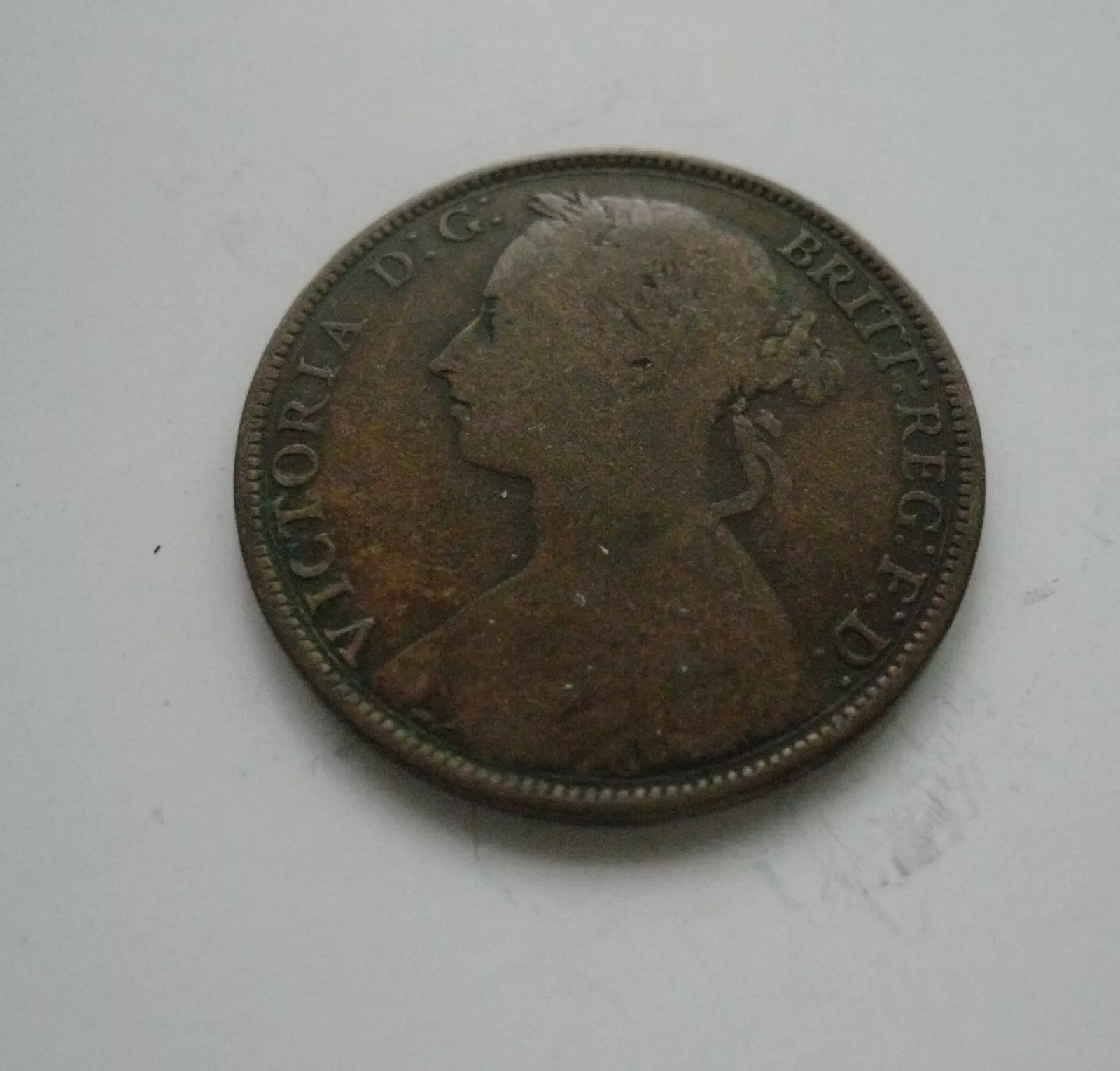 1 Penny, 1892, Anglie