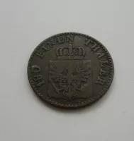 1 Pfenig, 1861 A Prusko