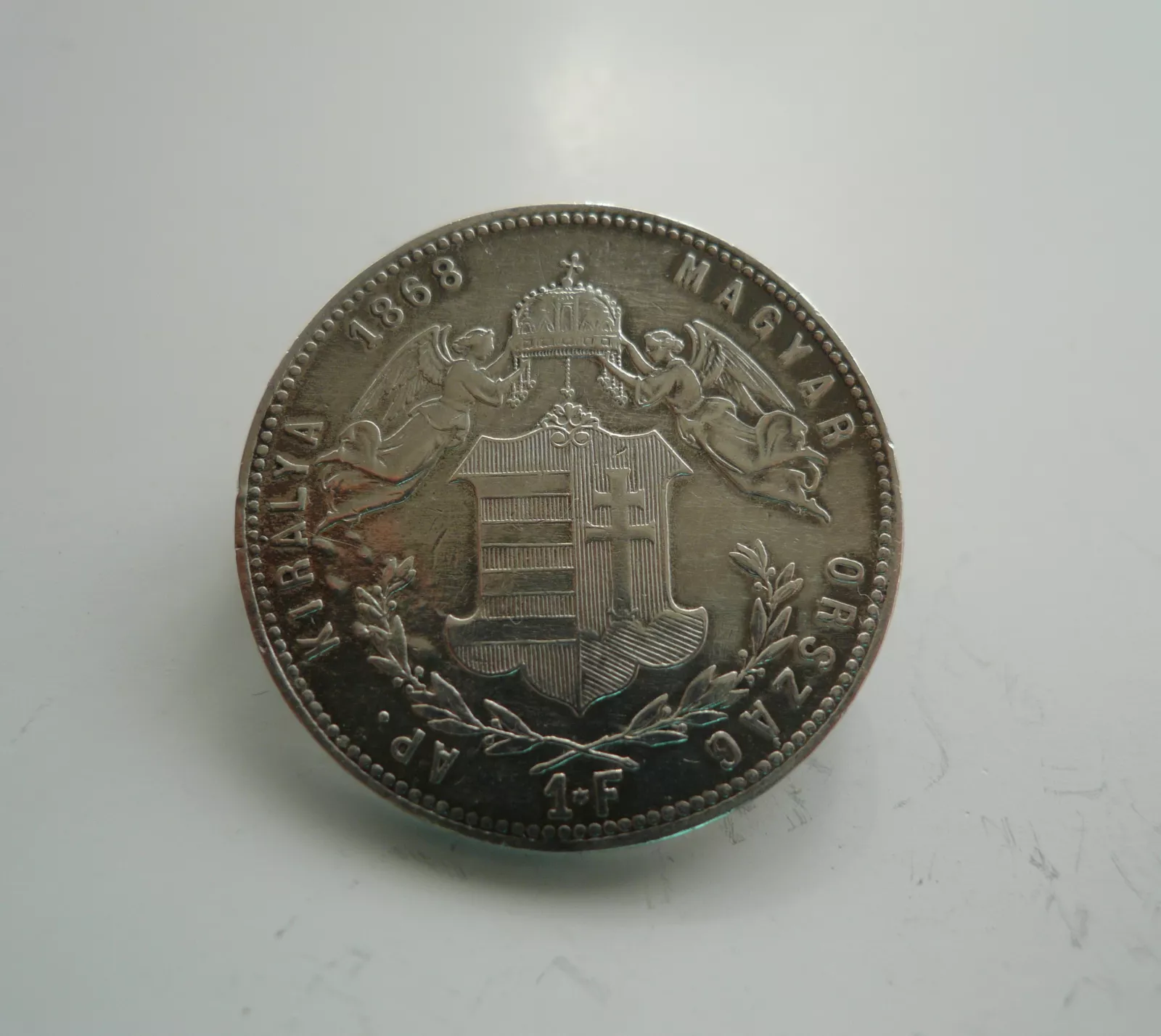 1 Zlatník, 1868, KB jako šperk, Uhry