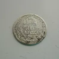 10 Krejcar,1868, KB, Uhry
