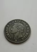 2 nové Groše, 1871, Sasko