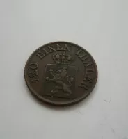3 Heller, 1860, Hessen