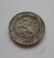 5 Cent, 1862, Belgie