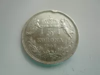 5 Korun, 1908 KB Rakousko