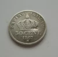 50 Cent, 1867, Napoleon III., Francie