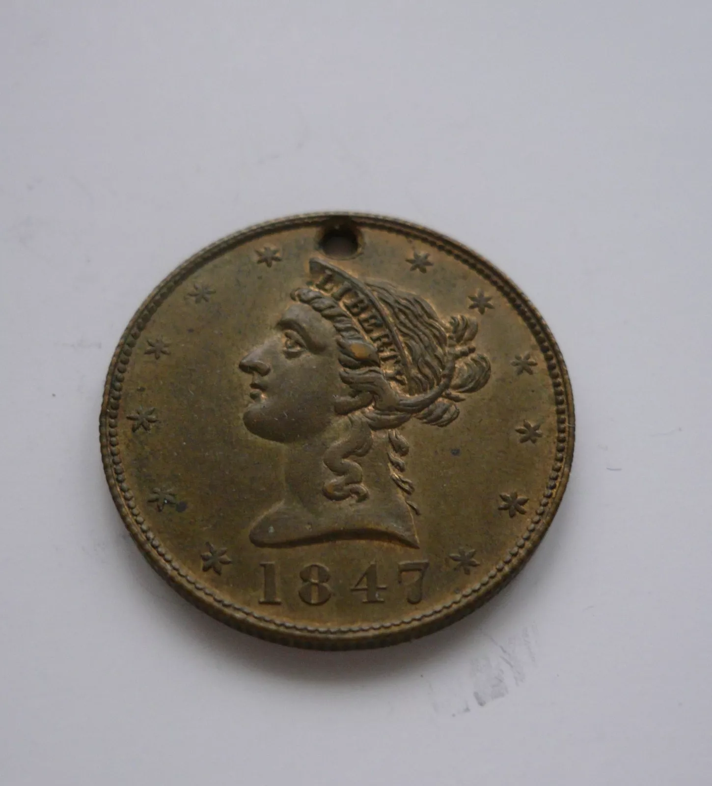 Cent, 1847, USA