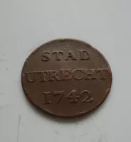 Duit, 1742, Utrecht, Nizozemí
