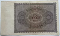 Německo 100.000 Marek 1923