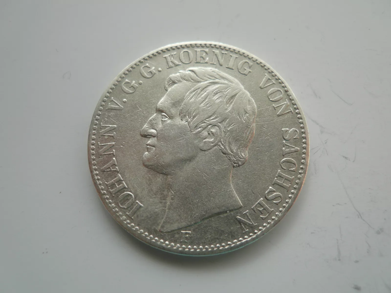 Tolar, 1858, Johan V., Sasko