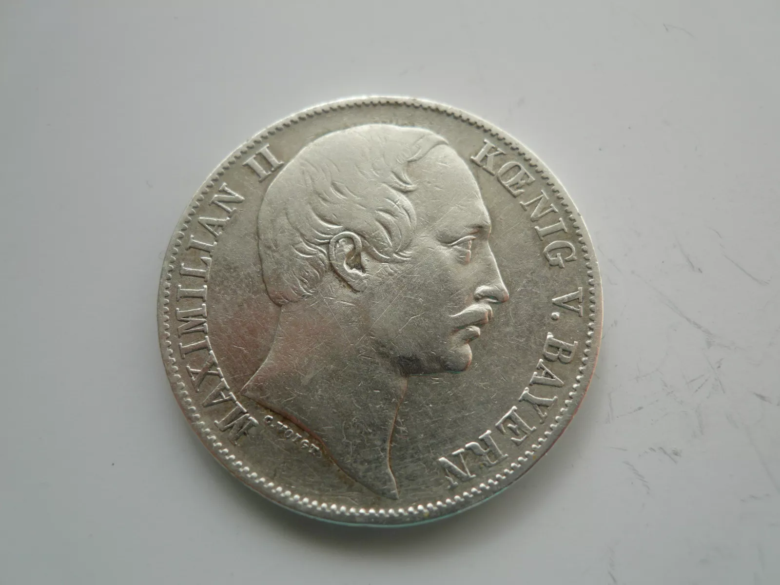 Tolar,1858 Maxmilián II., Bavorsko