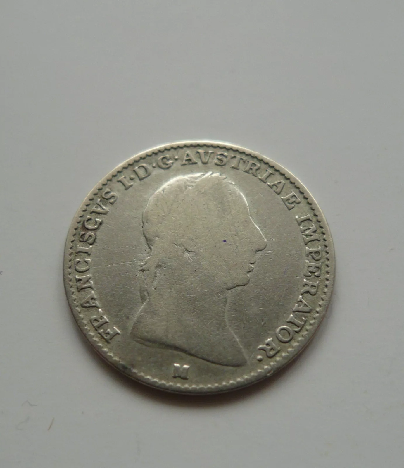 1/2 Lira, 1822 M, František II., Rakousko