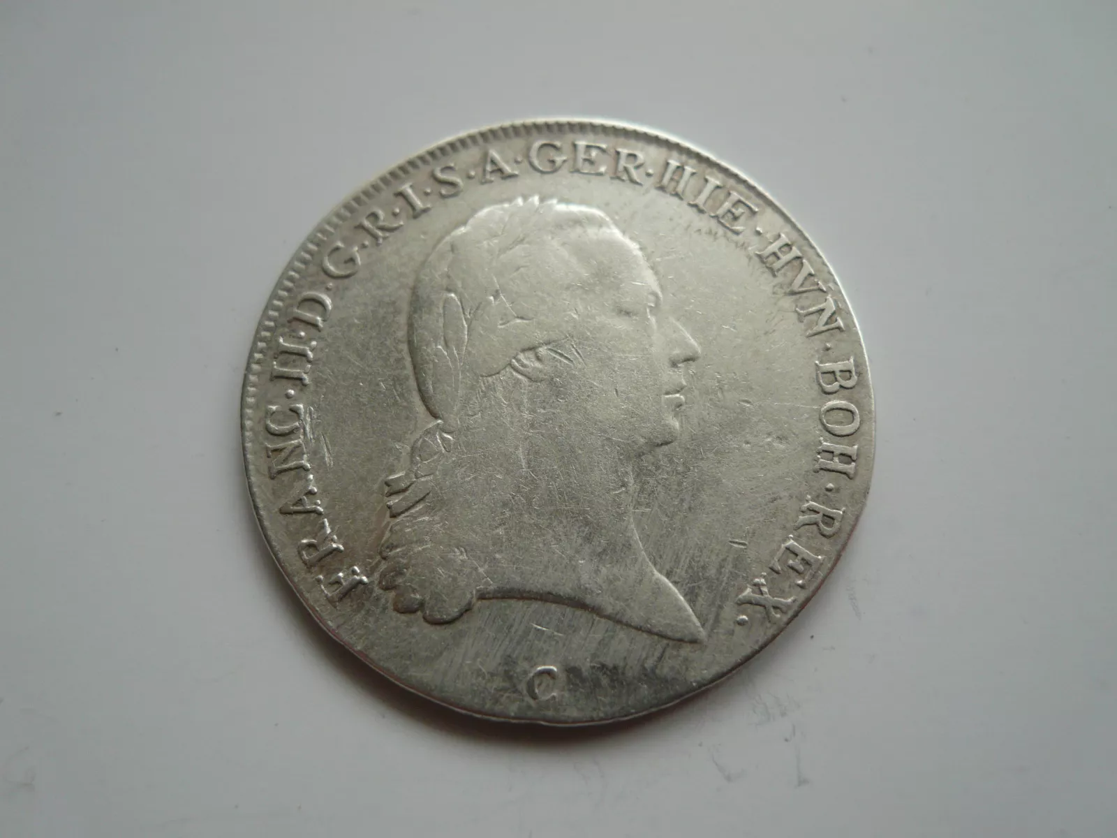 1/2 Tolar, 1795 C, František II., Čechy