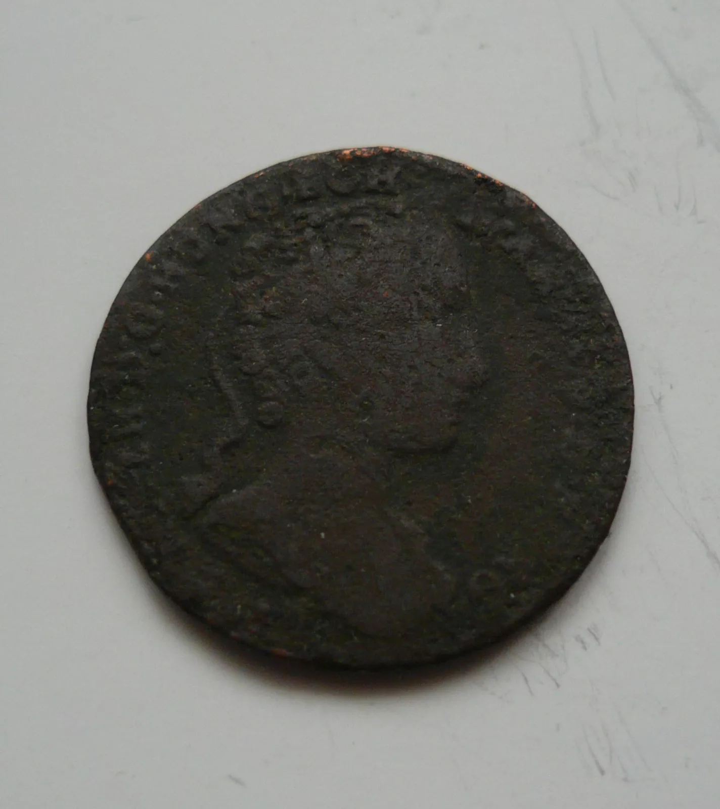 1 Liard, 1745, Marie Terezie, Rakousko