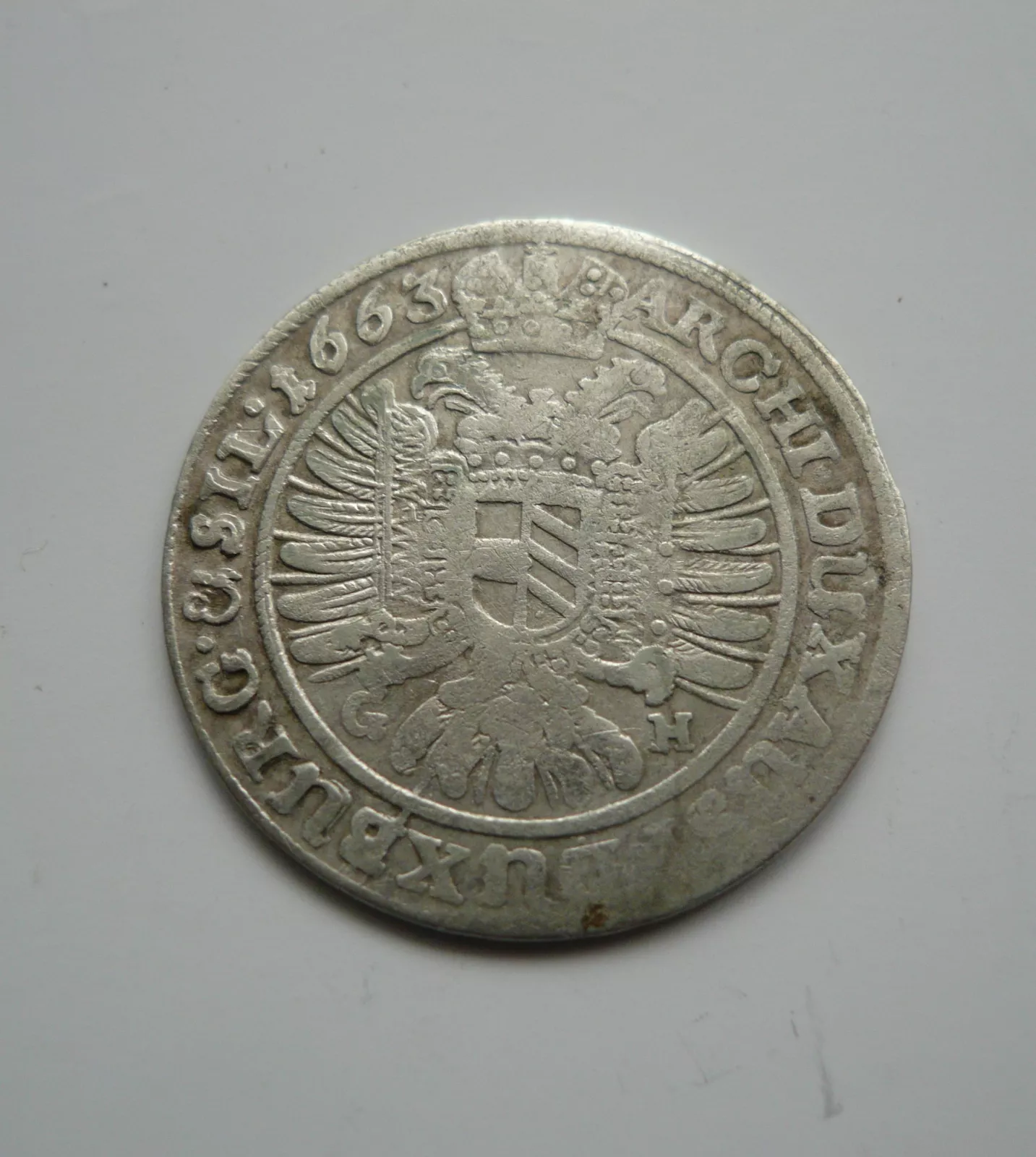 15 Krejcar, 1663, Leopold I., Slezsko Vratislav