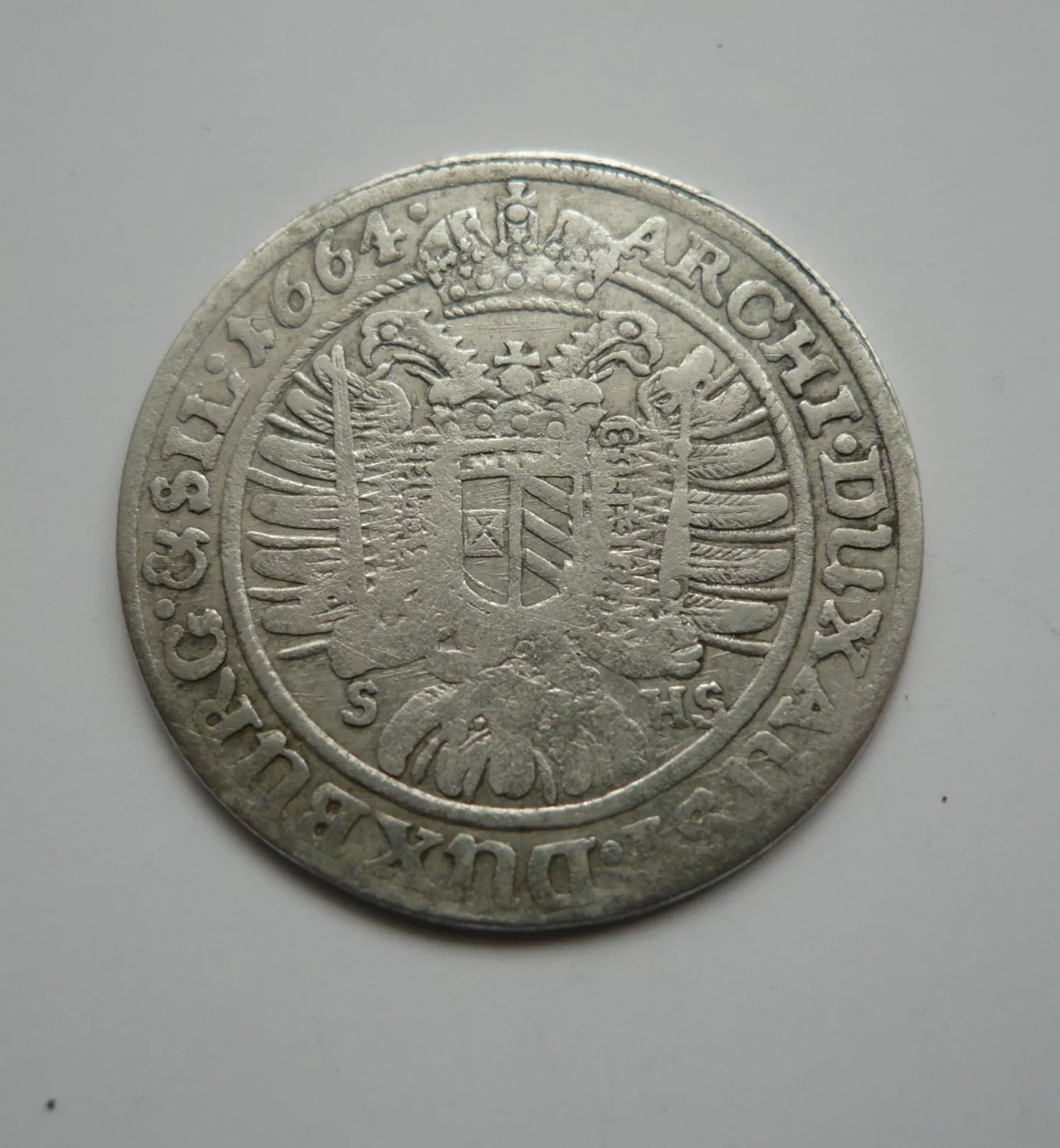 15 Krejcar, 1664, Leopold I., Slezsko Vratislav