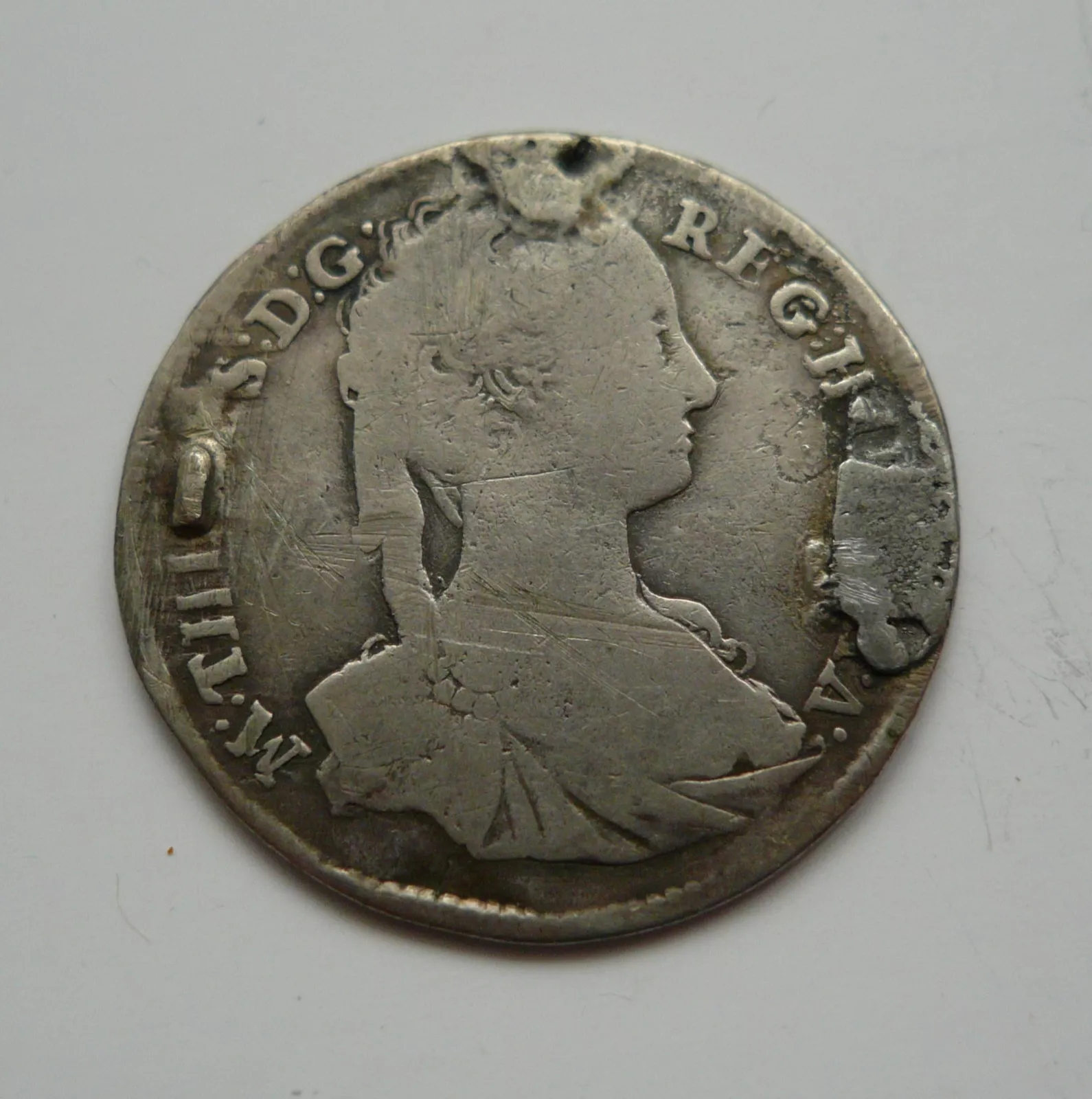 15 Krejcar, 1743, Marie Terezie SPONA, KB Uhry