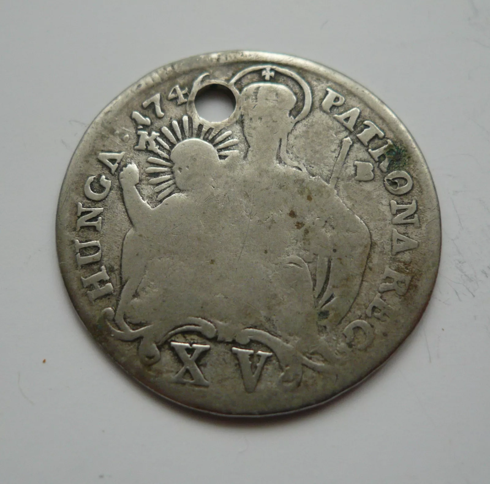 15 Krejcar, 1746, Marie Terezie DIRKA, KB Uhry