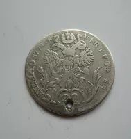 20 Krejcar, 1774 C Josef II., DIRKA, Čechy Praha