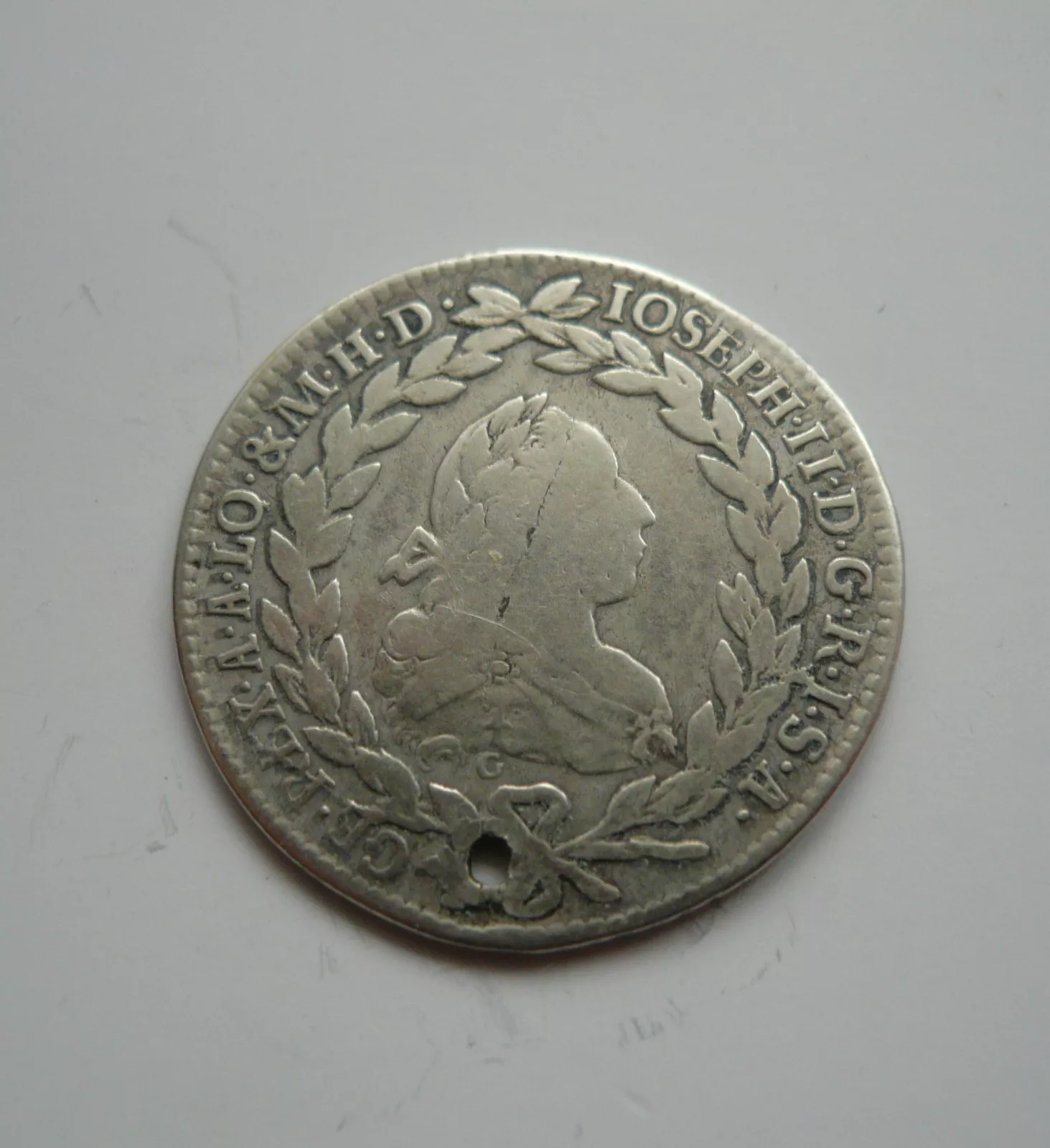 20 Krejcar, 1774 C Josef II., DIRKA, Čechy Praha