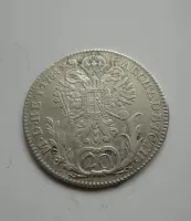 20 Krejcar, 1784 C, Josef II.,Čechy Praha