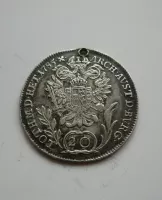 20 Krejcar, 1785 B, Josef II., DIRKA Uhry