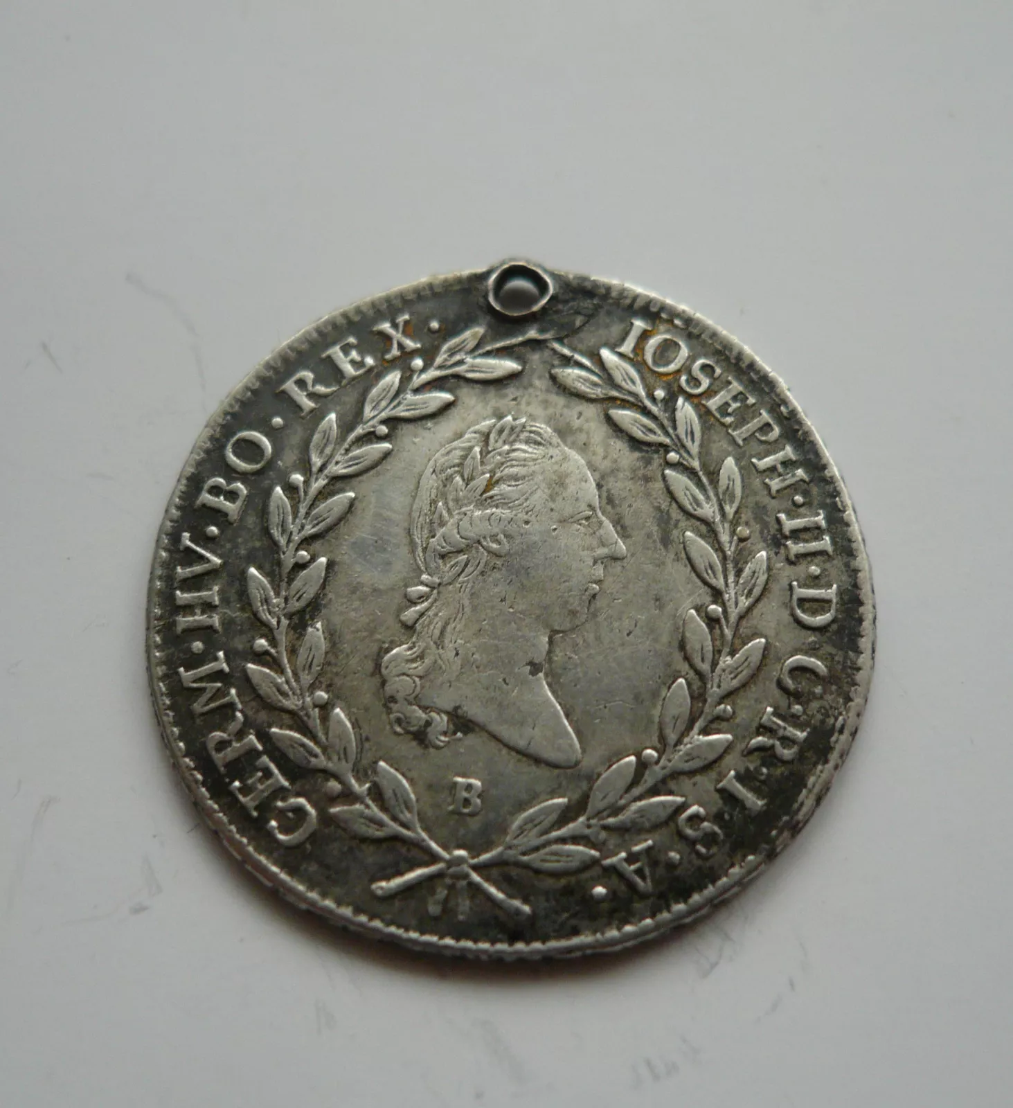 20 Krejcar, 1785 B, Josef II., DIRKA Uhry