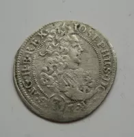 3 Krejcar, 1708, Josef I., Slezsko Břeh