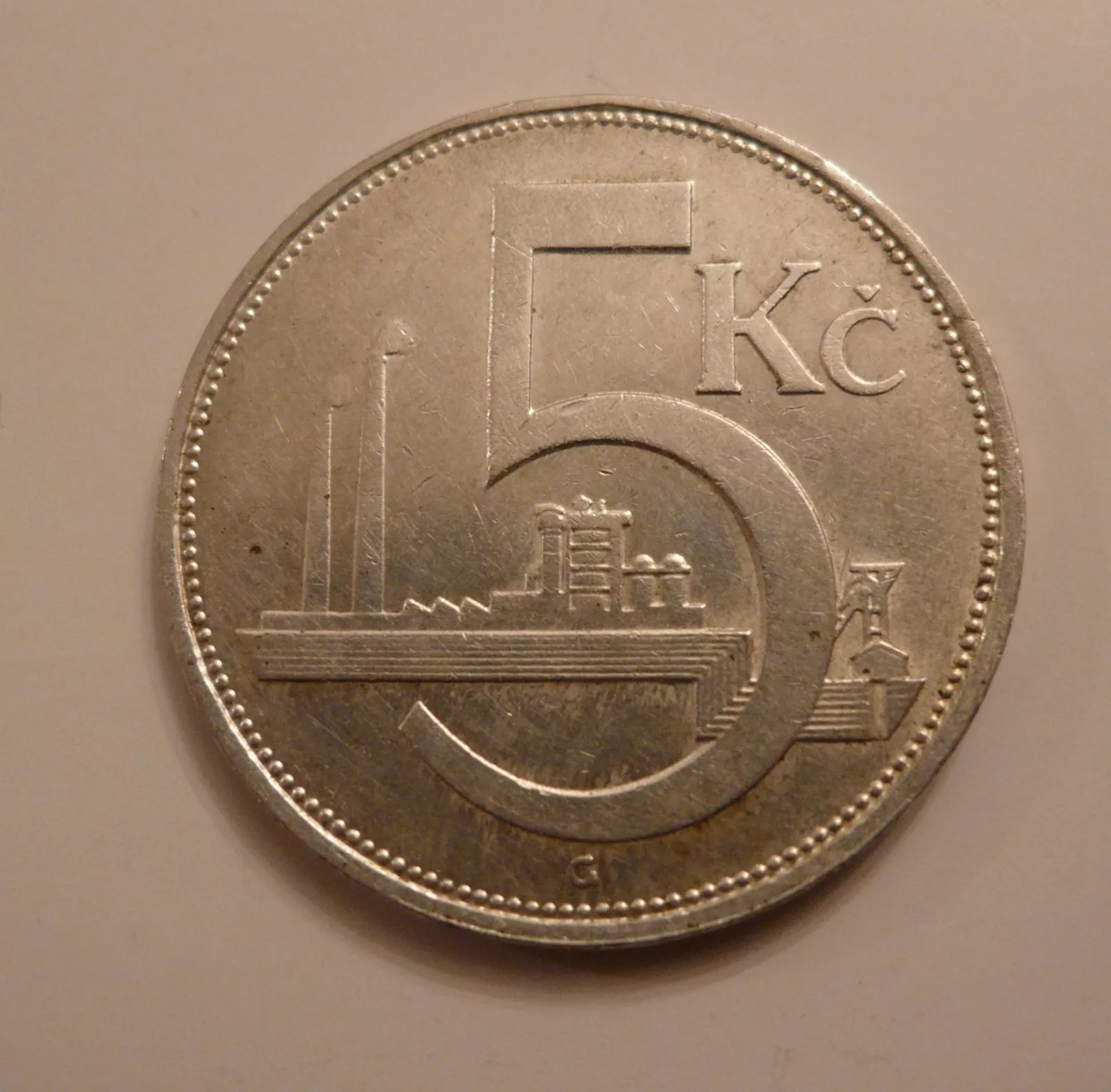 5 Korun, 1928, ČSR