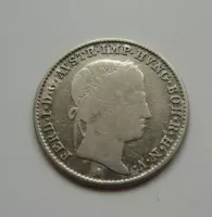 5 Krejcar, 1839 A, Ferdinand V., Rakousko